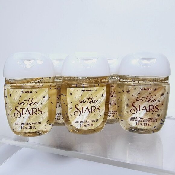 Bath & Body Works Other - 5 IN THE STARS Bath & Body Works Anti Bacterial Hand Gel 1oz Pocketbac NEW